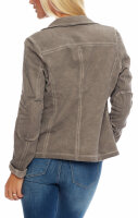 Blazer im washed Look Sakko 1652 (fango, S)