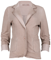 Blazer im washed Look Sakko 1652 (fango, S)