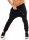 Sweathose in Unifarben Baggy 8023 (schwarz)