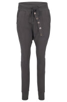 Sweathose in Unifarben Baggy 8023 (dunkelgrau)