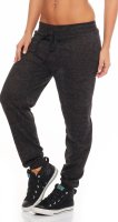 Jogginghose meliert Stoffhose 5381 (dunkelgrau)