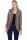 Strickjacke lang meliert Weste 5021 (fango)