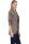 Strickjacke lang meliert Weste 5021 (fango)