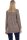 Strickjacke lang meliert Weste 5021 (fango)