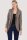 Strickjacke lang meliert Weste 5021 (fango)