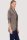 Strickjacke lang meliert Weste 5021 (fango)