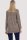 Strickjacke lang meliert Weste 5021 (fango)