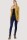 Strickjacke lang meliert Weste 5021 (dunkelgelb)