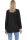 Strickjacke lang meliert Weste 5021 (dunkelgrau)