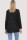 Strickjacke lang meliert Weste 5021 (dunkelgrau)