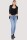 Strickjacke lang meliert Weste 5021 (dunkelgrau)
