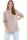 Bluse mit Punkten und ¾ Armen 3419 (fango)