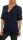 Bluse mit Leoparden Print 6702 (dunkelblau)