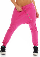 Sweathose in Unifarben Baggy 8023 (pink)