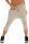 kurze Hose mit Knopfleiste Baggy 8015 (beige)