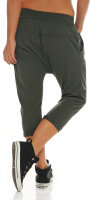 kurze Hose mit Knopfleiste Baggy 8015 (oliv)