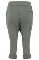kurze Hose mit Knopfleiste Baggy 8015 (oliv)