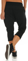 kurze Hose mit Knopfleiste Baggy 8015 (schwarz)