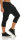 kurze Hose mit Knopfleiste Baggy 8015 (schwarz)