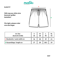 Chino Shorts in Uni Farben 5397
