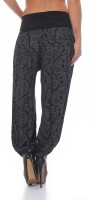 Pumphose im Orient Design (schwarz 34 - 42)