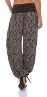 Pumphose im Orient Design (dunkelbraun 34-42)