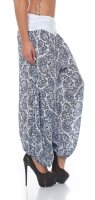 Pumphose im Orient Design (weiß 34-42)