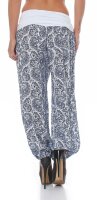 Pumphose im Orient Design (weiß 34-42)