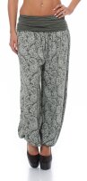 Pumphose im Orient Design (oliv 34-42)