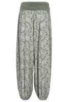 Pumphose im Orient Design (oliv 34-42)
