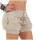 Hotpants in Unifarben Shorts 6086 (beige, XL)
