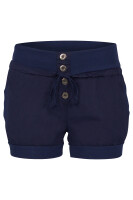 Hotpants in Unifarben Shorts 6086 (dunkelblau, L)