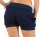 Hotpants in Unifarben Shorts 6086 (dunkelblau, L)