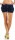 Hotpants in Unifarben Shorts 6086 (dunkelblau, L)