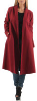 Mantel mit Wasserfall-Schnitt Jacke 3050