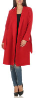 Mantel mit Wasserfall-Schnitt Jacke 3050