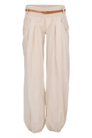 Chino Hose in Unifarben Pumphose 6017 (beige, S)