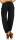 Chino Hose in Unifarben Pumphose 6017 (schwarz, M)