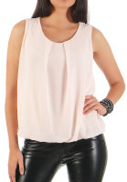 Bluse ärmellos Shirt 6879 (rosa)