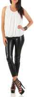 Bluse ärmellos Shirt 6879 (weiß)