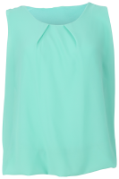 Bluse ärmellos Shirt 6879 (türkis)