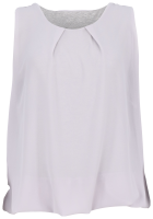 Bluse ärmellos Shirt 6879 (hellgrau)