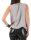 Bluse ärmellos Shirt 6879 (hellgrau)
