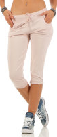kurze Hose in Unifarben Pants 83701 (rosa)