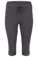 kurze Hose in Unifarben Pants 83701 (dunkelgrau)
