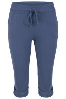 kurze Hose in Unifarben Pants 83701 (jeansblau)