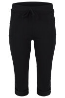 kurze Hose in Unifarben Pants 83701 (schwarz)