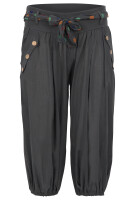 kurze Pumphose in Unifarben Pants 3416 (dunkelgrau)
