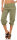 Capri Hose aus Leinen Stoffhose 6302 (oliv, L)