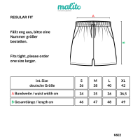 Bermuda aus Leinen Pants 6822 (jeansblau, S)